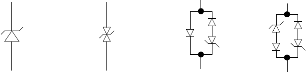TVS二極管電路符號
